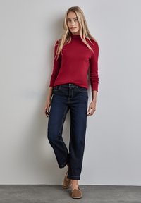 Cecil MIT ROLLKRAGEN - Langarmshirt - rot