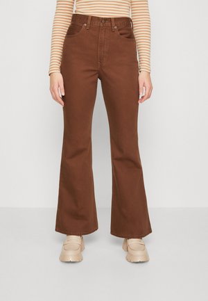Jean flare - brown