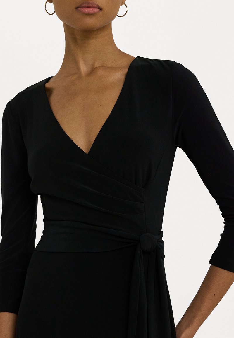 Lauren Ralph Lauren Jersey dress - black - (Pre-owned) - Zalando.ie