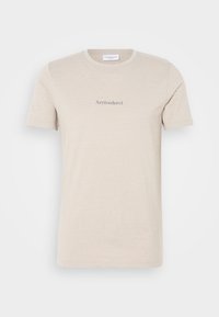 TEE - Print T-shirt - light stone melange