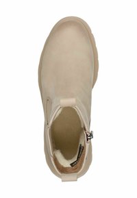 Marco Tozzi CHELSEA - Bottines à plateau - taupe