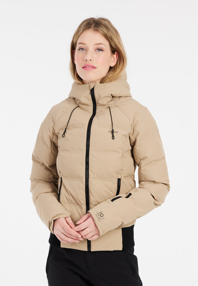 Protest Snowboardjas - bamboobeige