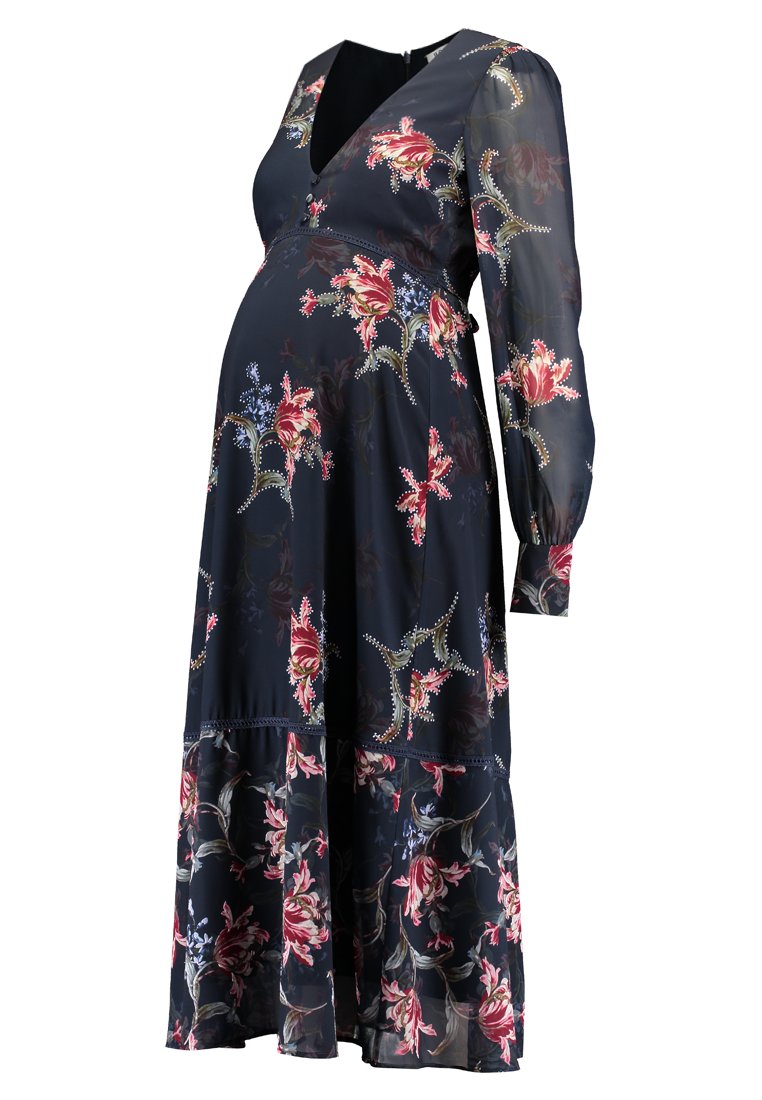 Hope & Ivy Maternity Maxi-jurk donkerblauw Hope & Ivy Maternity Maxi-jurk donkerblauw