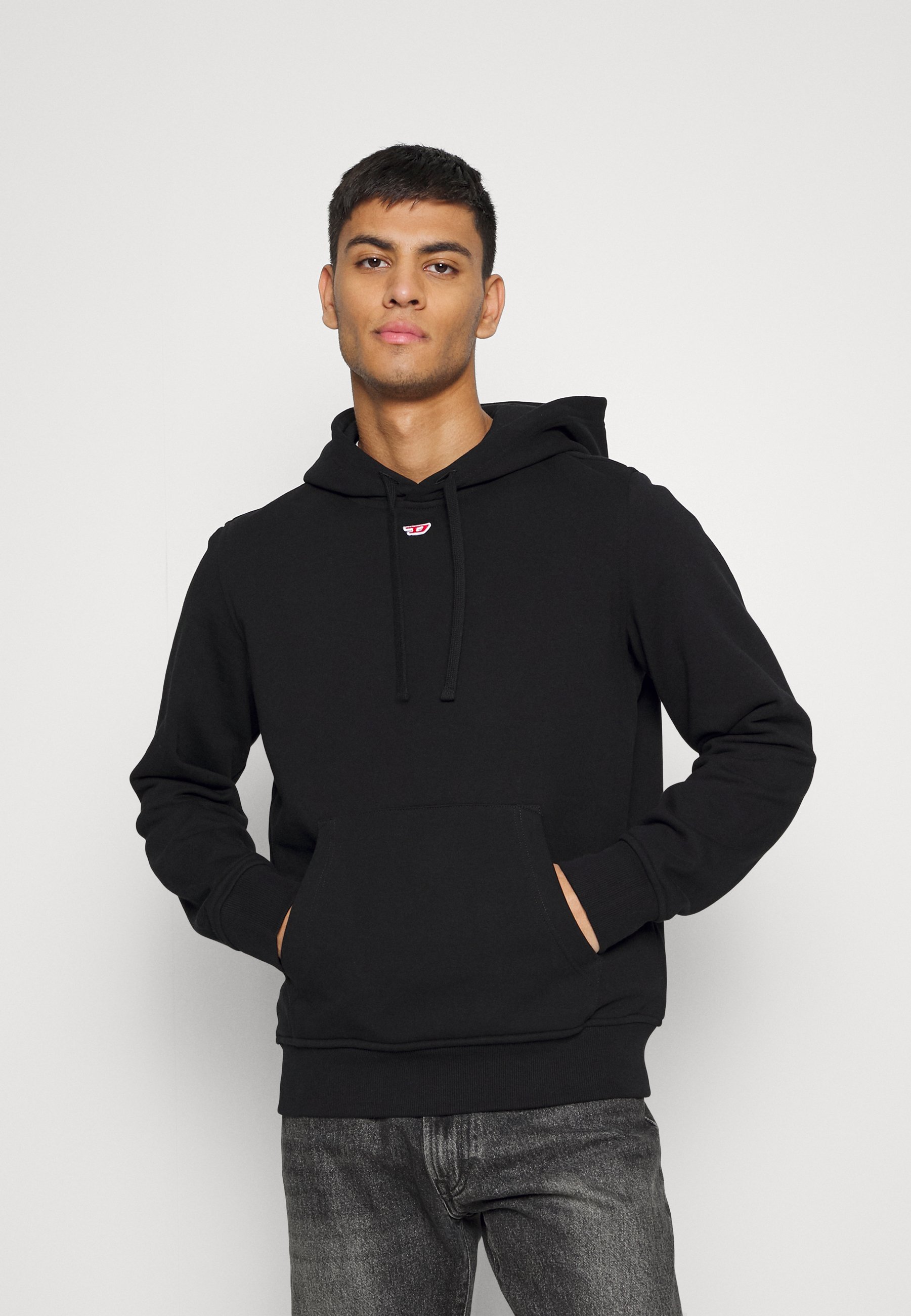 Diesel GINN HOOD - Hoodie - black - Zalando.co.uk