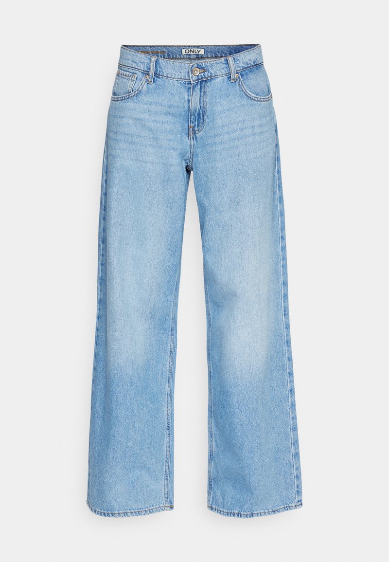 ONLY ONLNYLA LOOSE WIDE - Jeans Relaxed Fit - medium blue denim 