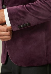 Next SLIM FIT  STANDARD - Sakko - burgundy