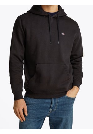 Felpa con cappuccio - black