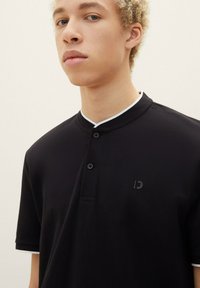 TOM TAILOR DENIM Polo shirt - black