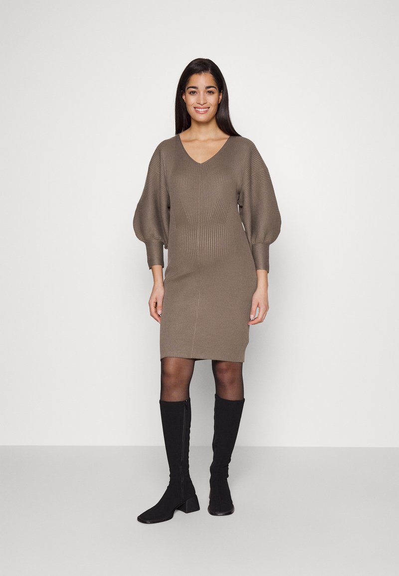 Lindex Maternity DRESS MOM ELINA Jumper dress light dusty brown