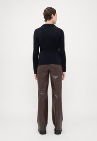 ONLY Tall ONLPETRA POLO BLING - Camisola - black