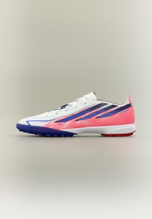 adidas Performance, F50 HYPERFAST PRO TF - Μπότες ποδοσφαίρου για χλοοτάπητα - footwear white/solar purple/solar turbo