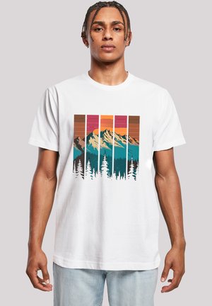 T-Shirt print - weiß