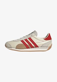 Valitud, off white better scarlet grey one