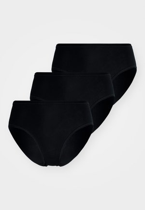 GO DAILY MIDI 3 PACK - Briefs - black