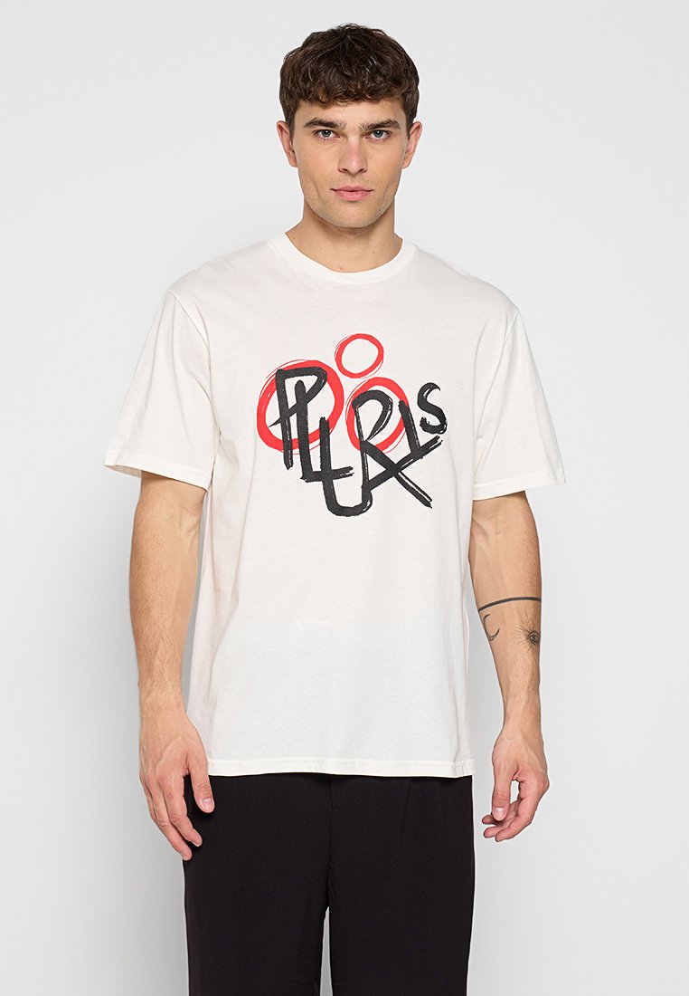 Peuterey T-shirt print wit