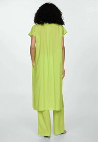 Mango Abito a camicia - green