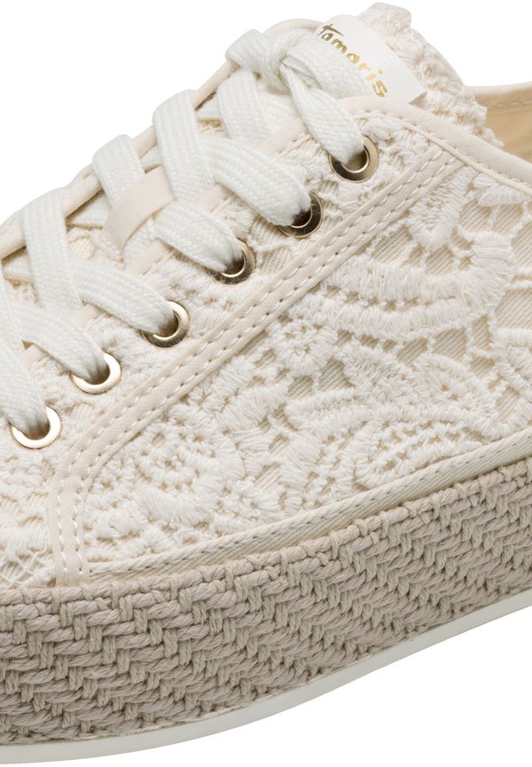 Trainers - ivory macramee2