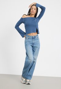 Even&Odd Topper langermet - dark denim