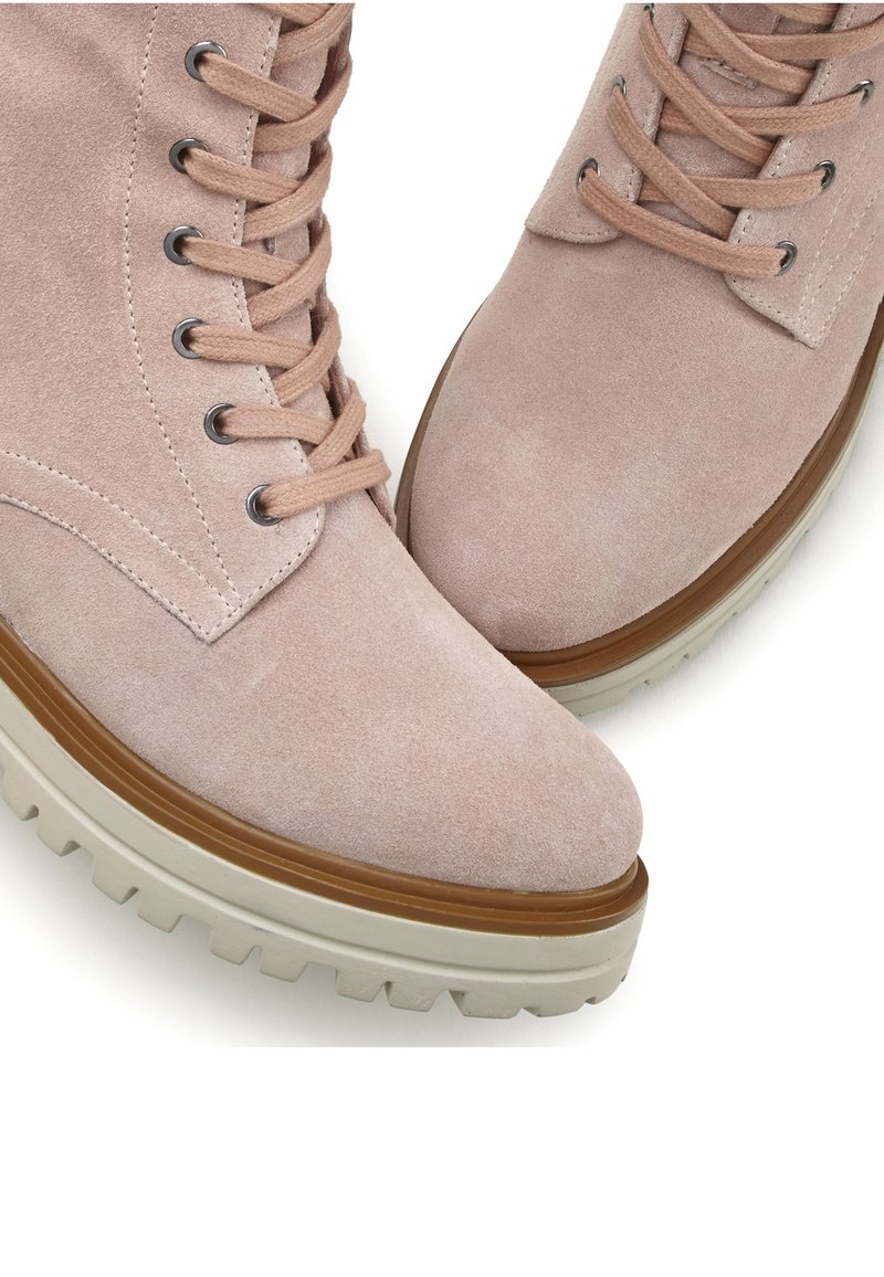 Damen Ankle Boots | Elbsand Schnürstiefelette rosé/rosa - BJ78998 Damen Ankle Boots | Elbsand Schnürstiefelette rosé/rosa - BJ78998