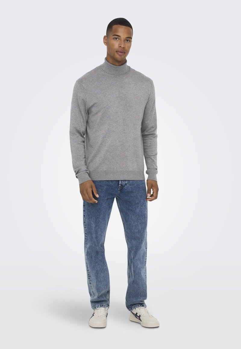 Only & Sons Trui grijs