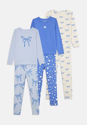 3 PACK - Pyžamová sada - dark blue/white/light blue