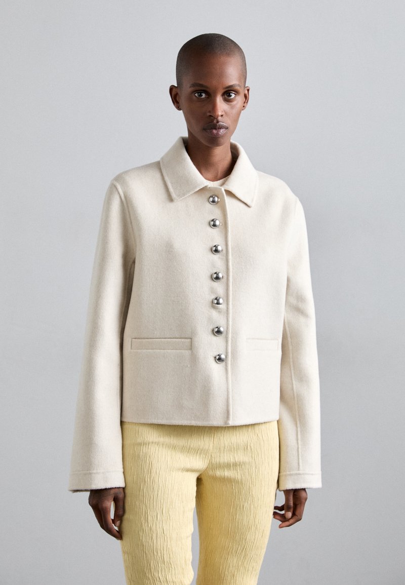 Proenza Schouler White Label EMILIE JACKET IN DOUBLE FACE - Bleiseri - offwhite