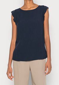 TOM TAILOR DENIM Blus - dark blue