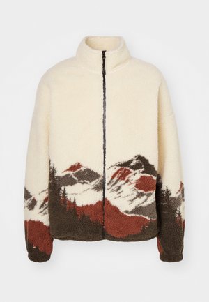 Jack & Jones JORMOUNTAIN ZIP JACKET - Veste mi-saison - ecru