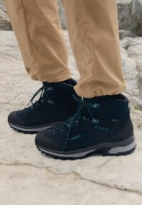 CORVARA GORE TEX MID - Scarpa da hiking - navy/arktis