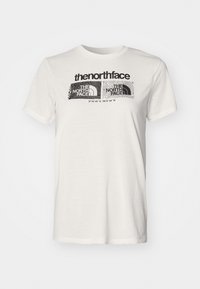 FOUNDATION TEE GRAPHIC  - Trükipildiga T-särk - white dune