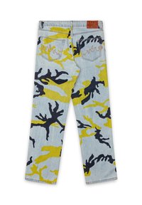 Grimey VAQUERO THE STRAIT TALK ALL OVER PRINT CAMO REGULAR-WASHED - Vaqueros rectos - camo