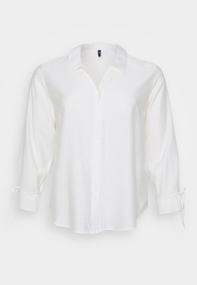 Vero Moda Curve Overhemdblouse wit Vero Moda Curve Overhemdblouse wit