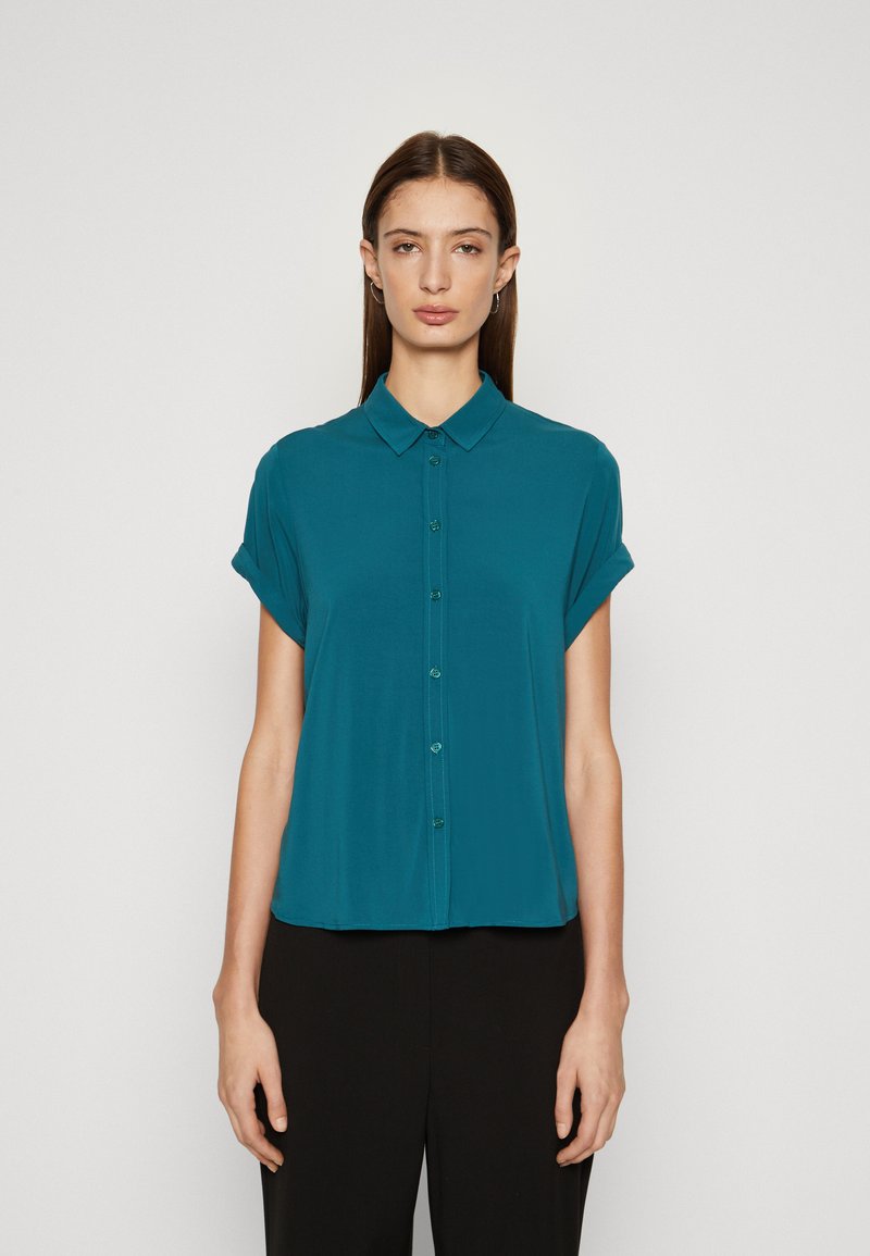 Samsøe Samsøe MAJAN SHIRT - Blusa - atlantic deep