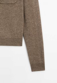 Massimo Dutti Strickjacke - brown