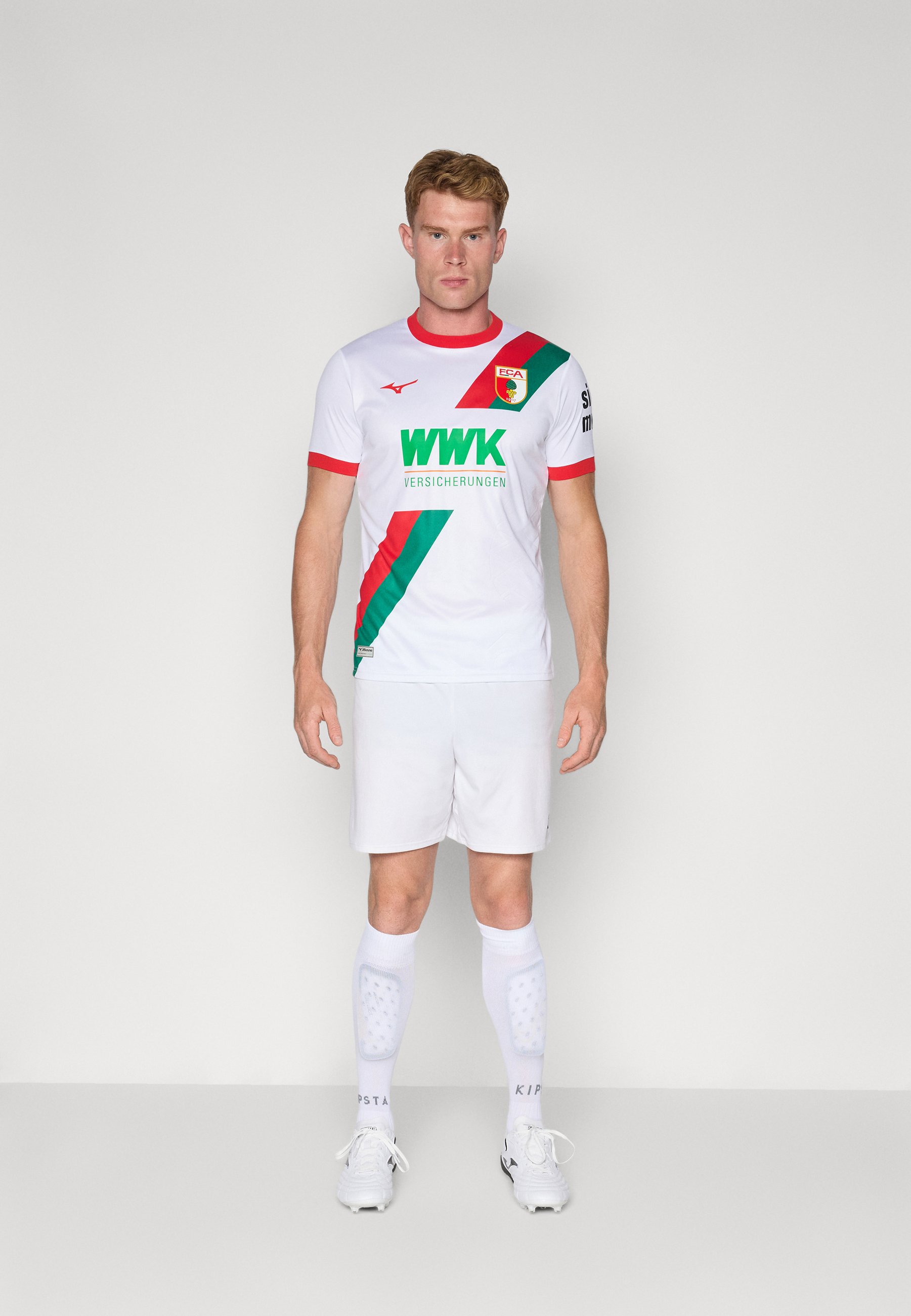 Mizuno HOME AUGSBURG - Club wear - white - Zalando.co.uk