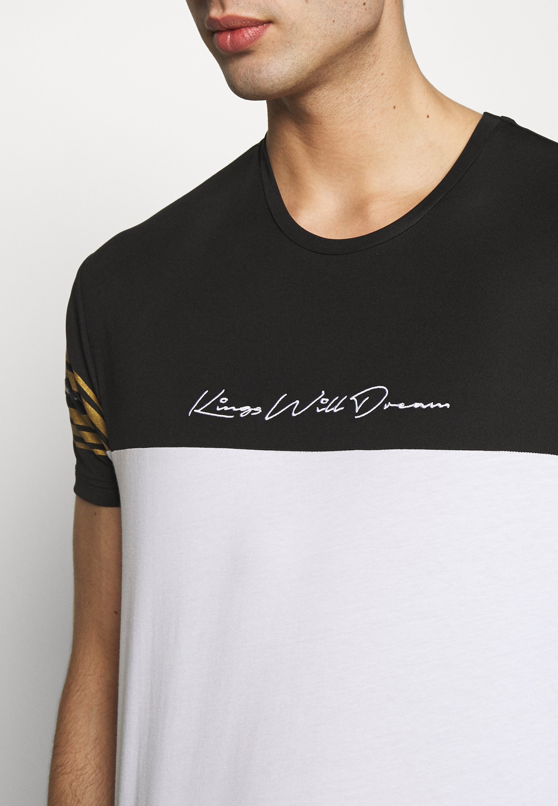 Kings Will Dream KINGS WILL DREAM T shirts med print Kings Will Dream Sweatshirt - black/gold