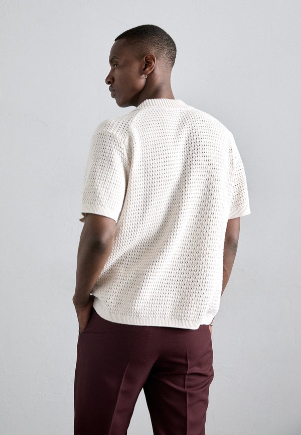 ETHAN OPEN COLLAR  - Polo shirt - moonbeam2