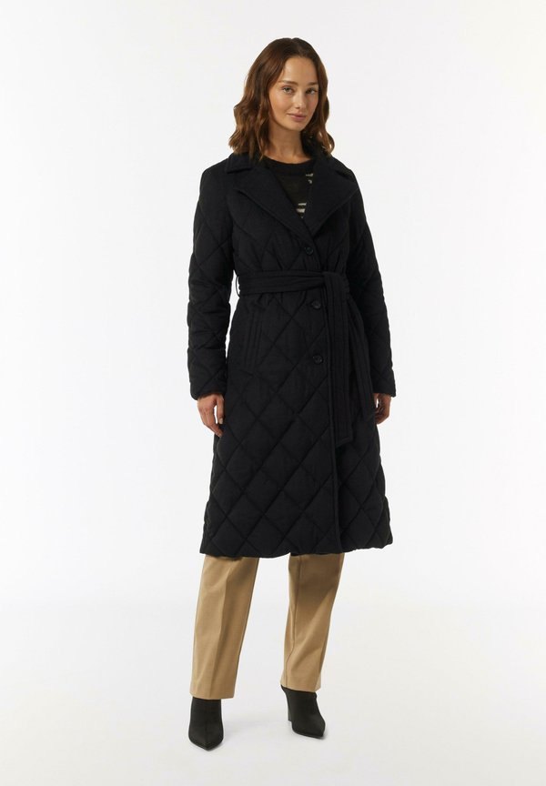 Wintermantel - schwarz