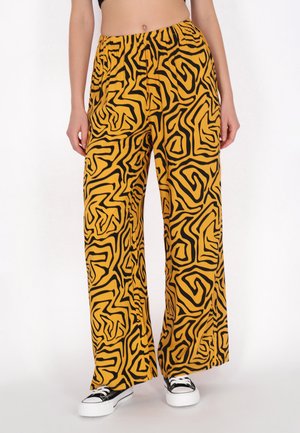 Bukser - mustard black
