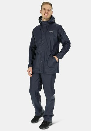 TJÄRNÖ SET - Regnbyxor - navy