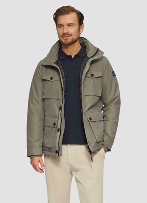 s.Oliver UTILITY-STIL - Übergangsjacke - olivgrün
