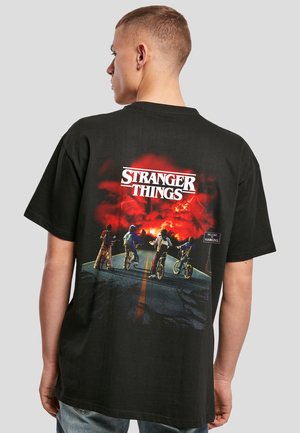 STRANGER THINGS MIND FLAYER HEAVY TEE - T-Shirt print - black