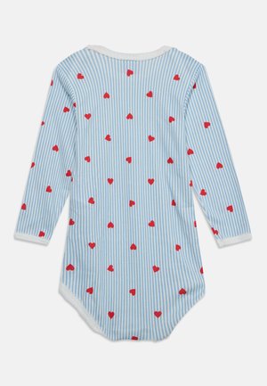 Petit Bateau, BEBE DEBOUT COTE 3 PACK - Body - white/red