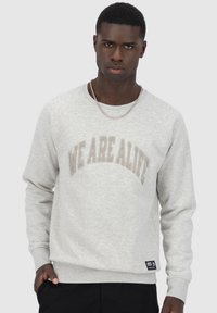 alife & kickin LEVINAK - RUNDHALS - Sweatshirt - cloudy melange
