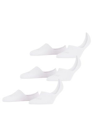 FALKE STEP 3-PACK INVISIBLES HIDDEN IN SHOE - Füßlinge - white