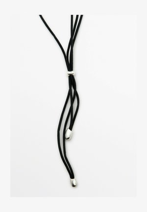 Massimo Dutti, ENVELOPE CORD NECKLACE. - Ketting - silver-coloured