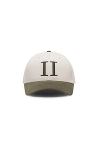 BASEBALL CAP CONTRAST UNISEX - Cap - light desert sand/forest green