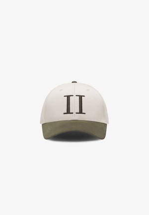 BASEBALL CAP CONTRAST UNISEX - Cap - light desert sand/forest green