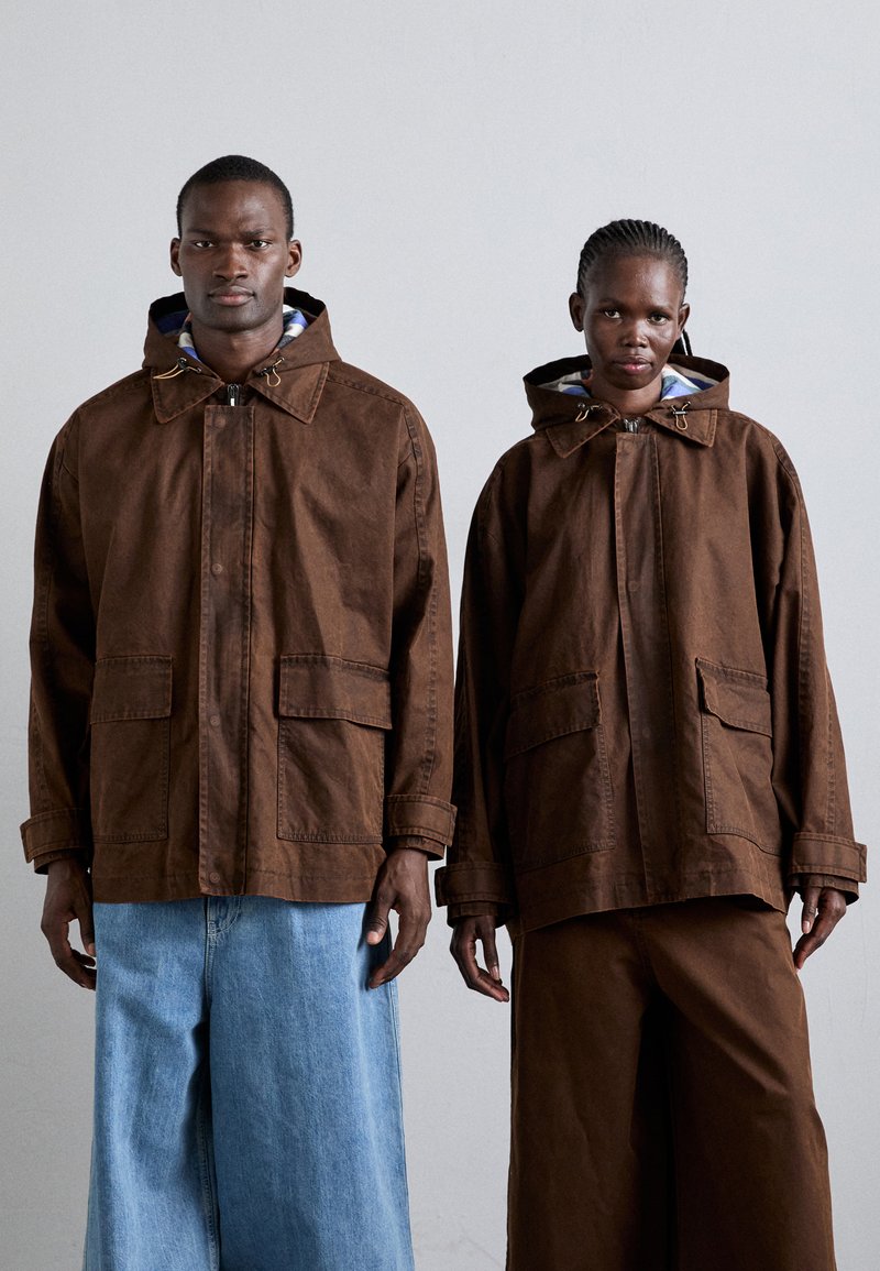 Sunnei CAR COAT UNISEX - Vasaras jaka - brown