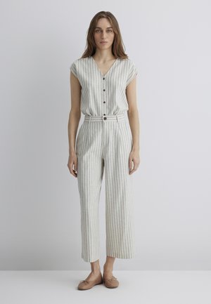 Trousers - black stripe